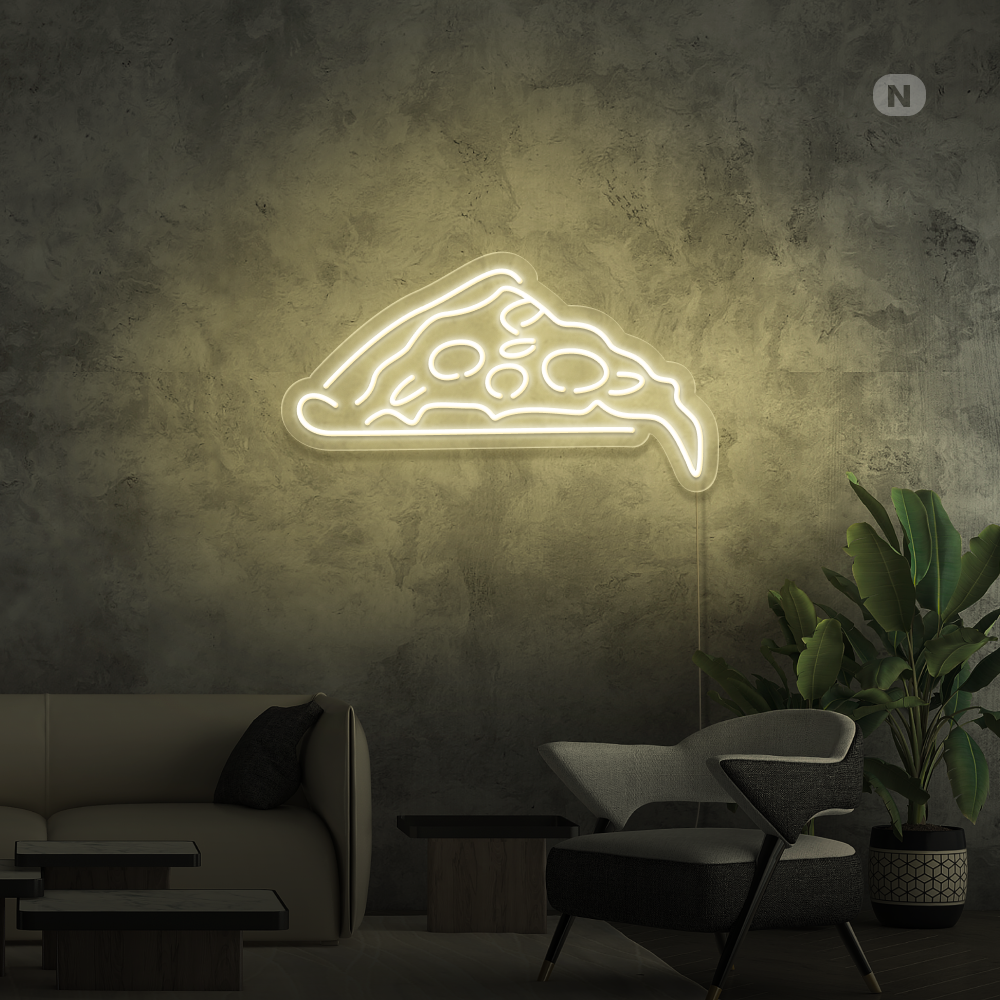 Enseigne néon Pizza