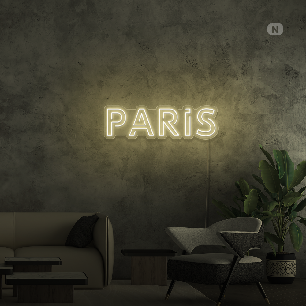 Éclairage au néon Paris