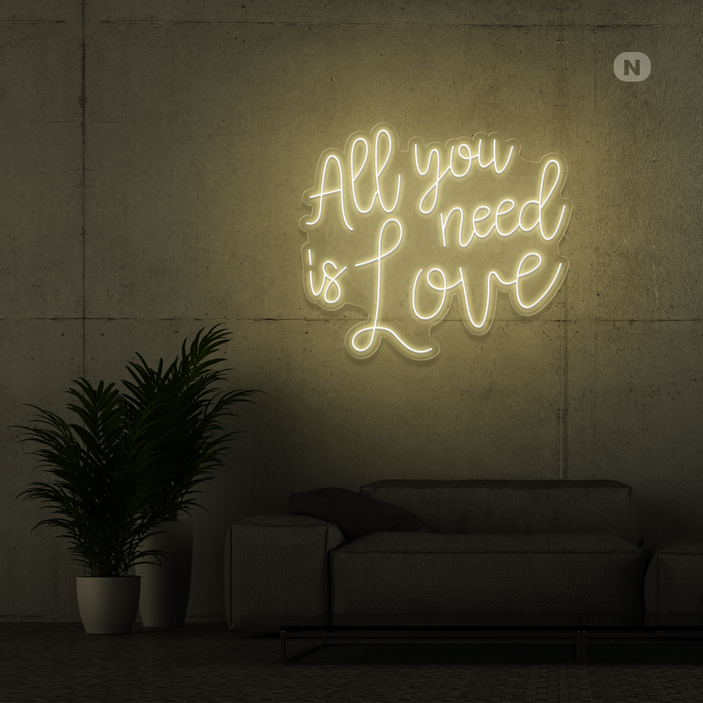 Enseigne Néon Love