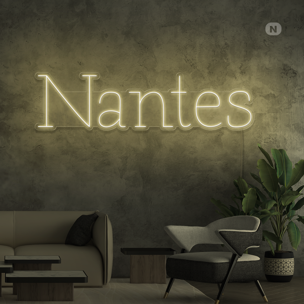 Éclairage au néon Nantes