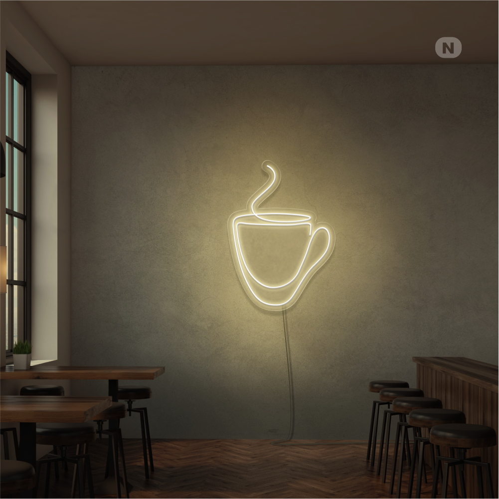 Enseigne Néon Tasse à café