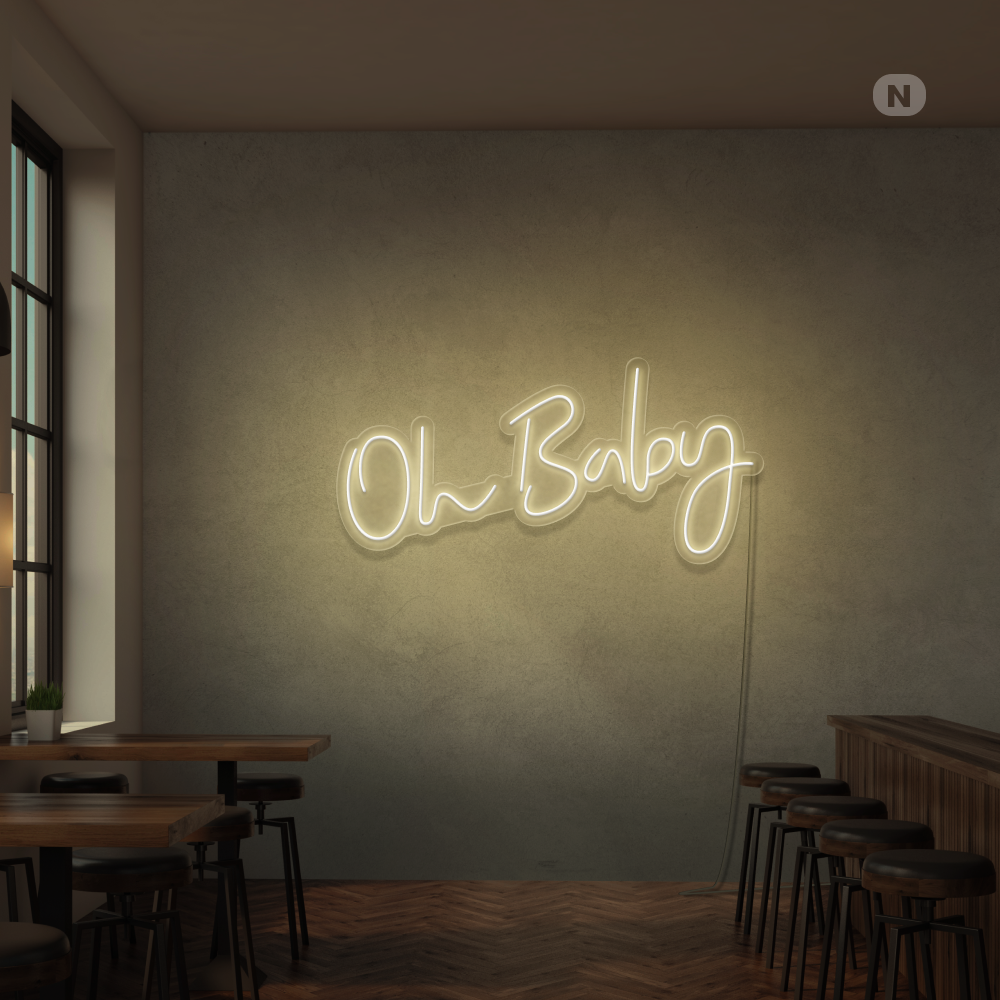 Enseigne Néon Oh Baby