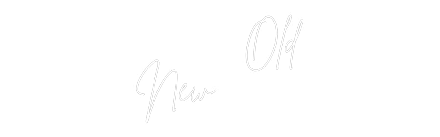 Néon personnalisé: Old
...