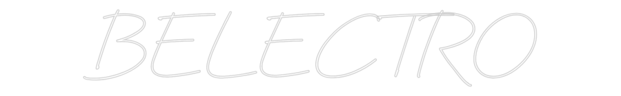 Néon personnalisé: BELECTRO