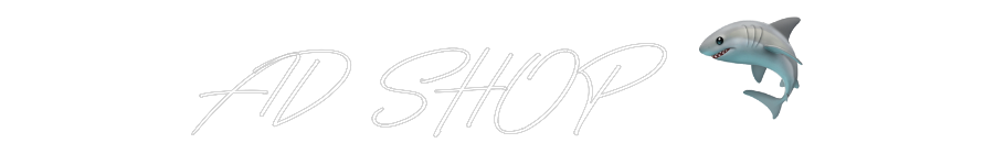 Néon personnalisé: AD SHOP 🦈