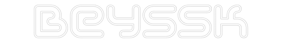 Néon personnalisé: Beyssk