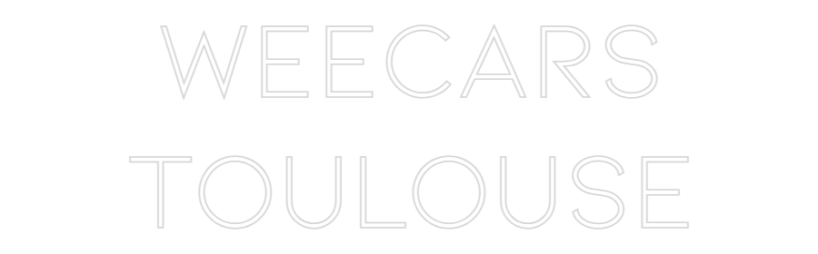 Néon personnalisé: WeeCars
Toul...
