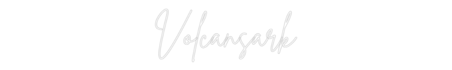 Néon personnalisé: Volcansark