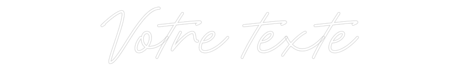 Néon personnalisé: Votre texte