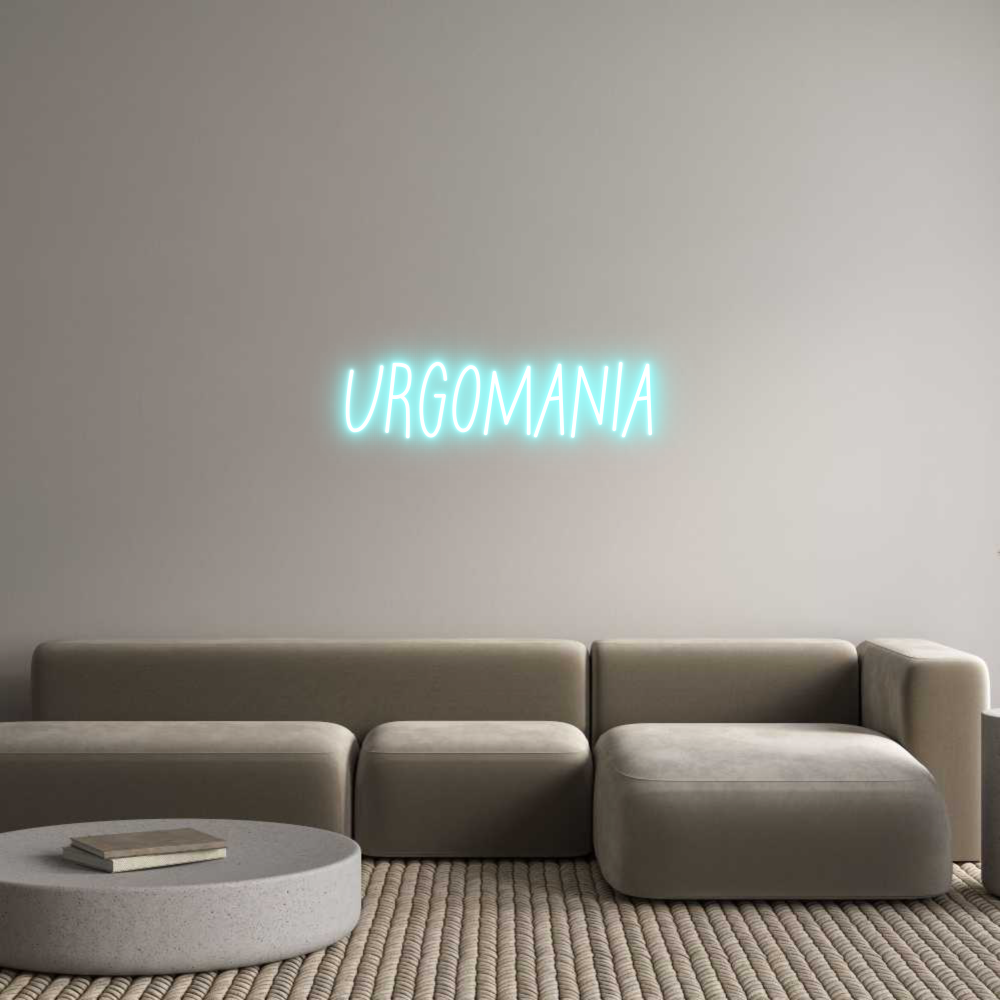 Néon personnalisé: URGOMANIA