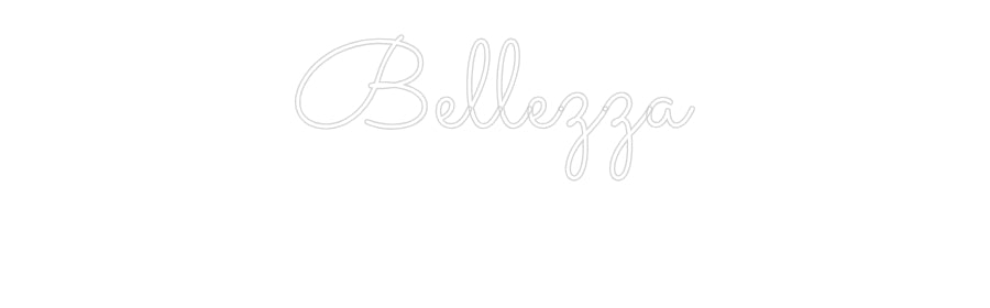 Néon personnalisé: Bellezza