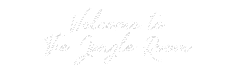 Néon personnalisé: Welcome to
T...