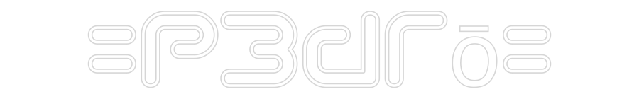 Néon personnalisé: =P3drō=