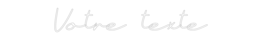 Néon personnalisé: Votre texte