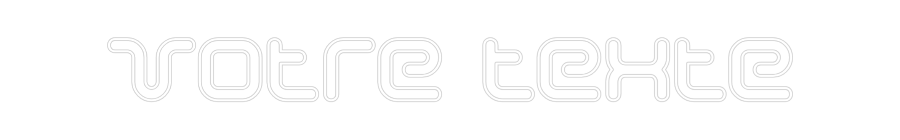 Néon personnalisé: Votre texte