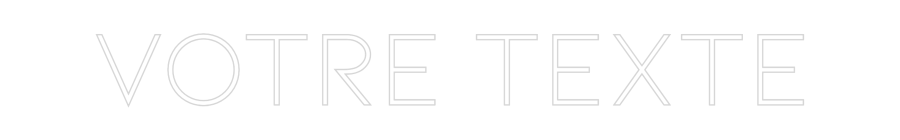 Néon personnalisé: Votre texte