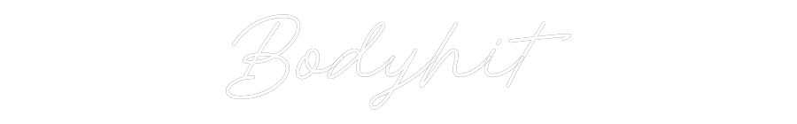 Néon personnalisé: Bodyhit
