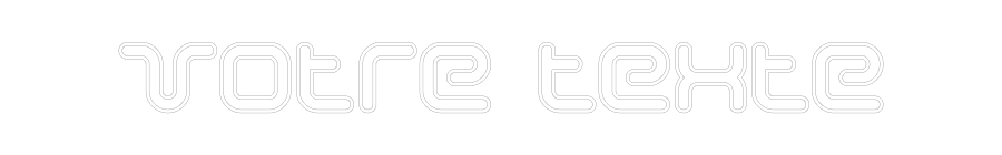 Néon personnalisé: Votre texte