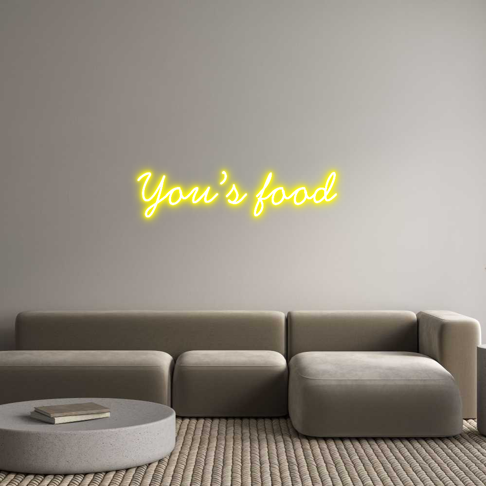 Néon personnalisé: You’s food