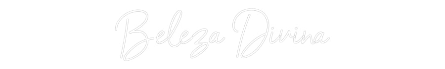 Néon personnalisé: Beleza Divina