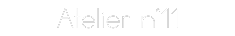 Néon personnalisé: Atelier n°11