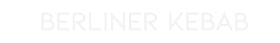 Néon personnalisé: Berliner kebab