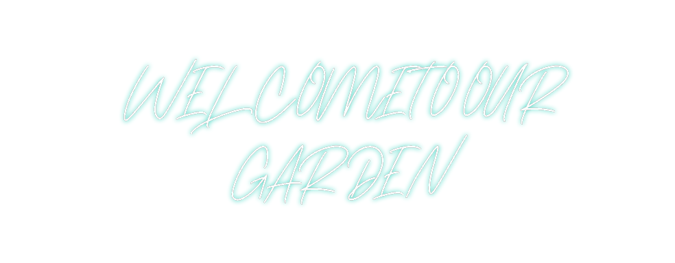 Néon personnalisé: WELCOME TO OU...