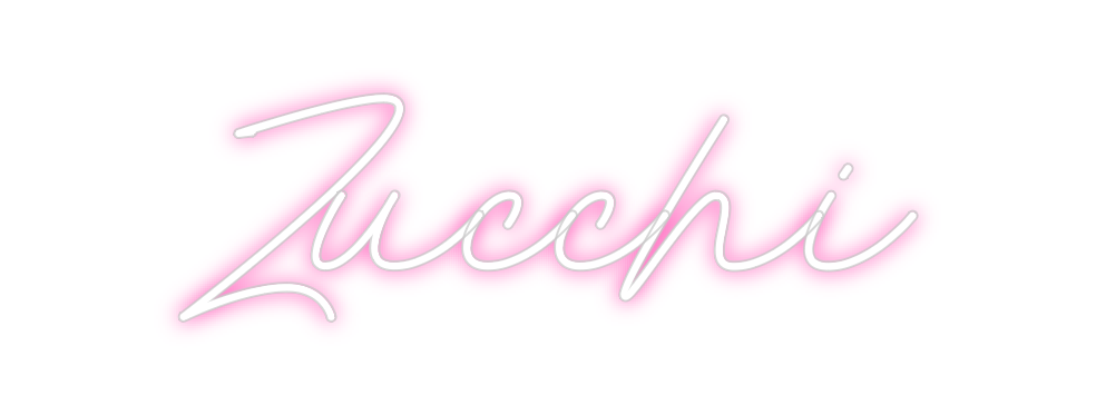 Néon personnalisé: Zucchi