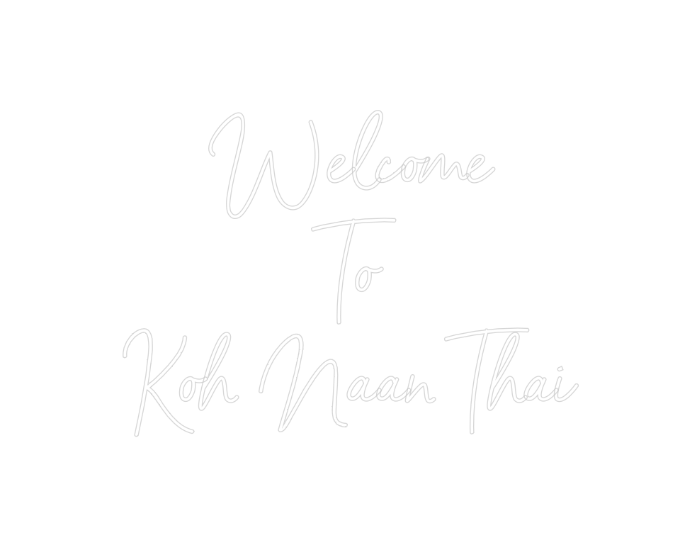 Néon personnalisé: Welcome
To
K...