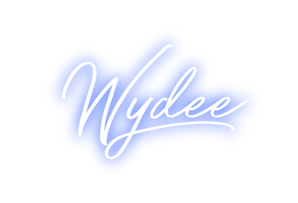 Néon personnalisé: Wydee