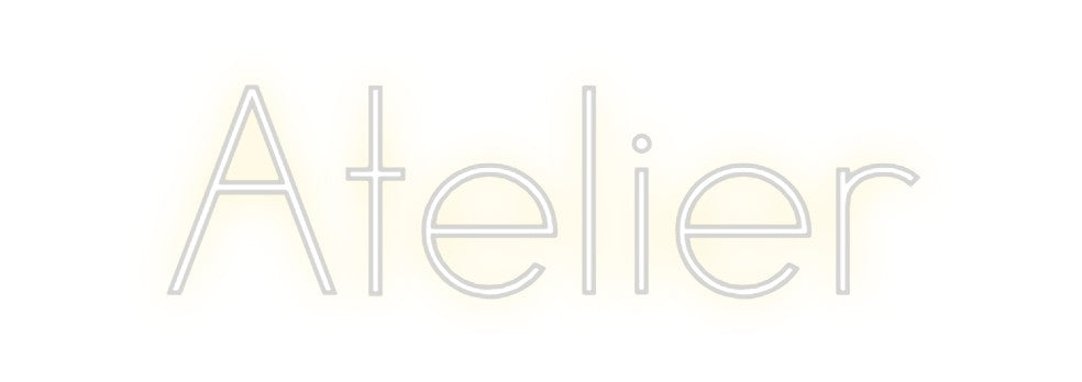 Néon personnalisé: Atelier