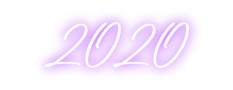 Néon personnalisé: 2020