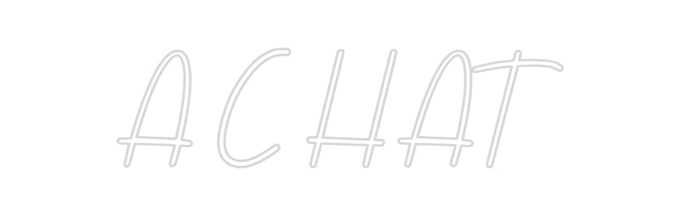 Néon personnalisé: ACHAT