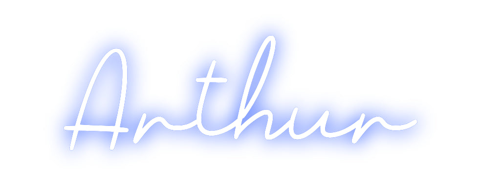 Néon personnalisé: Arthur