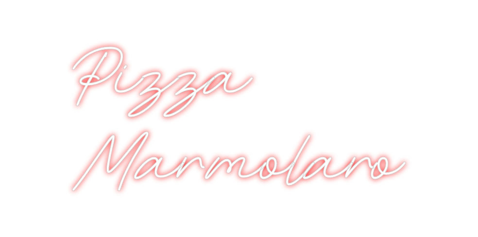 Néon personnalisé: Pizza
...