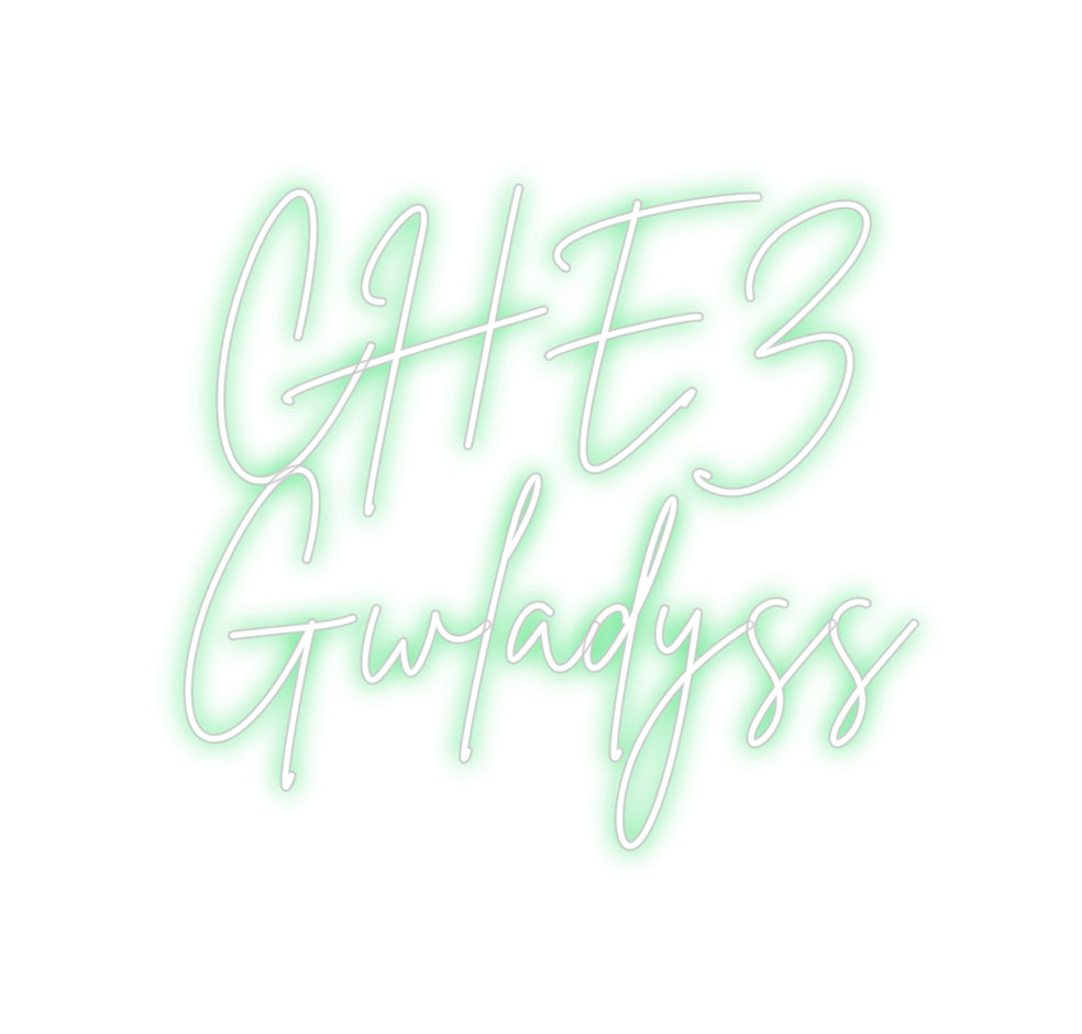 Néon personnalisé:
...