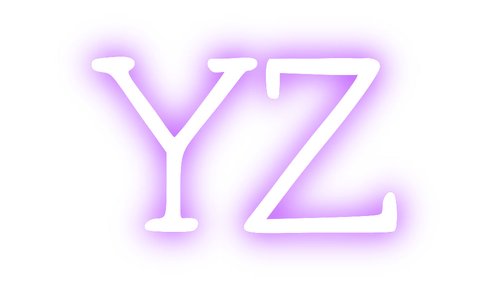 Néon personnalisé: YZ
