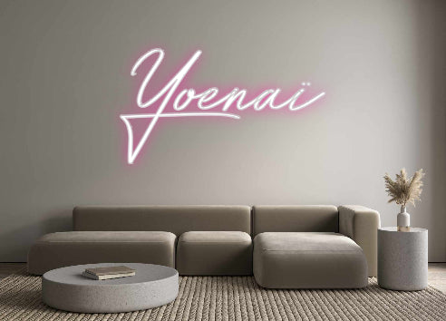 Néon personnalisé: Yoenaï