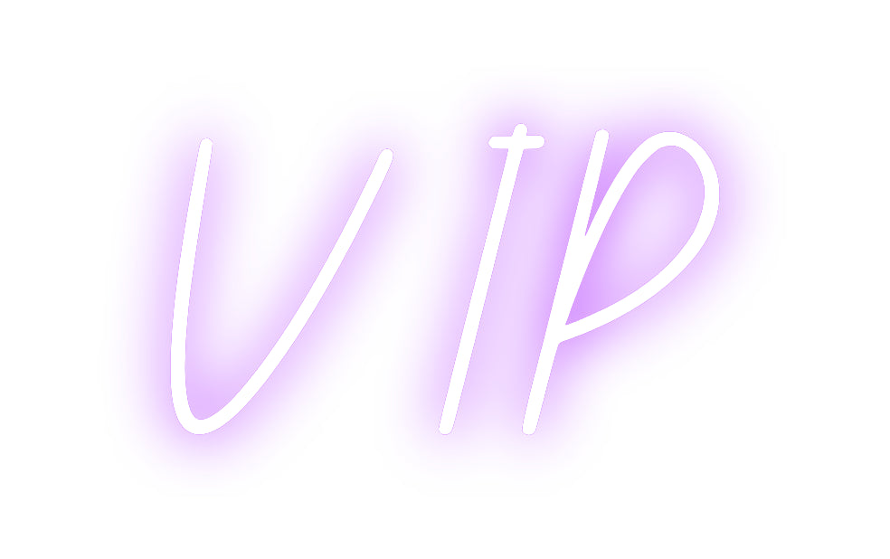 Néon personnalisé: VIP
