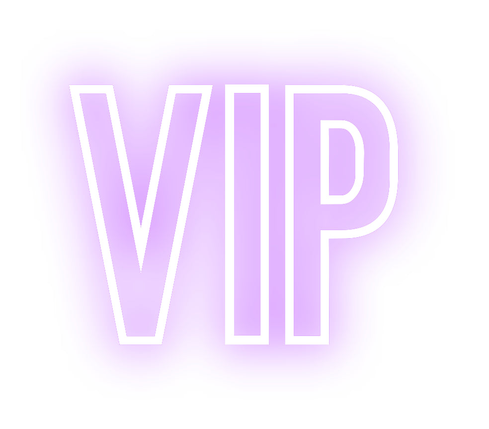 Néon personnalisé: VIP