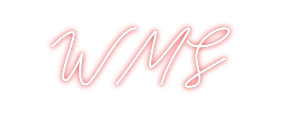 Néon personnalisé: WMS