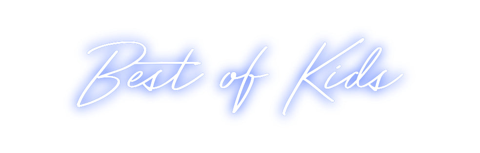 Néon personnalisé: Best of Kids