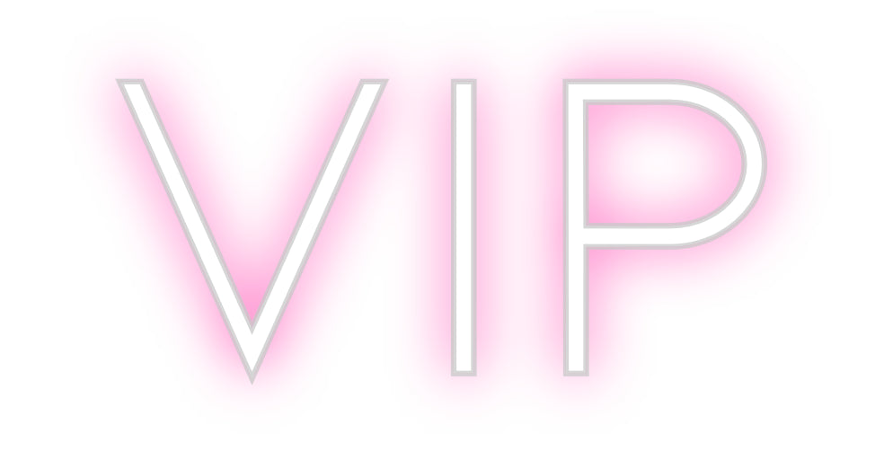 Néon personnalisé: Vip