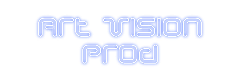 Néon personnalisé: Art Vision
...
