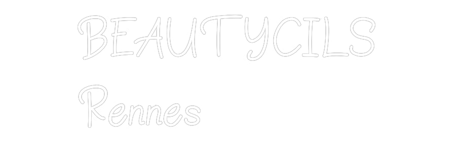 Néon personnalisé: BEAUTYCILS
...