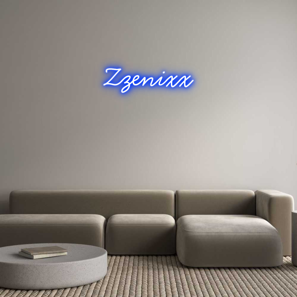 Néon personnalisé: Zzenixx