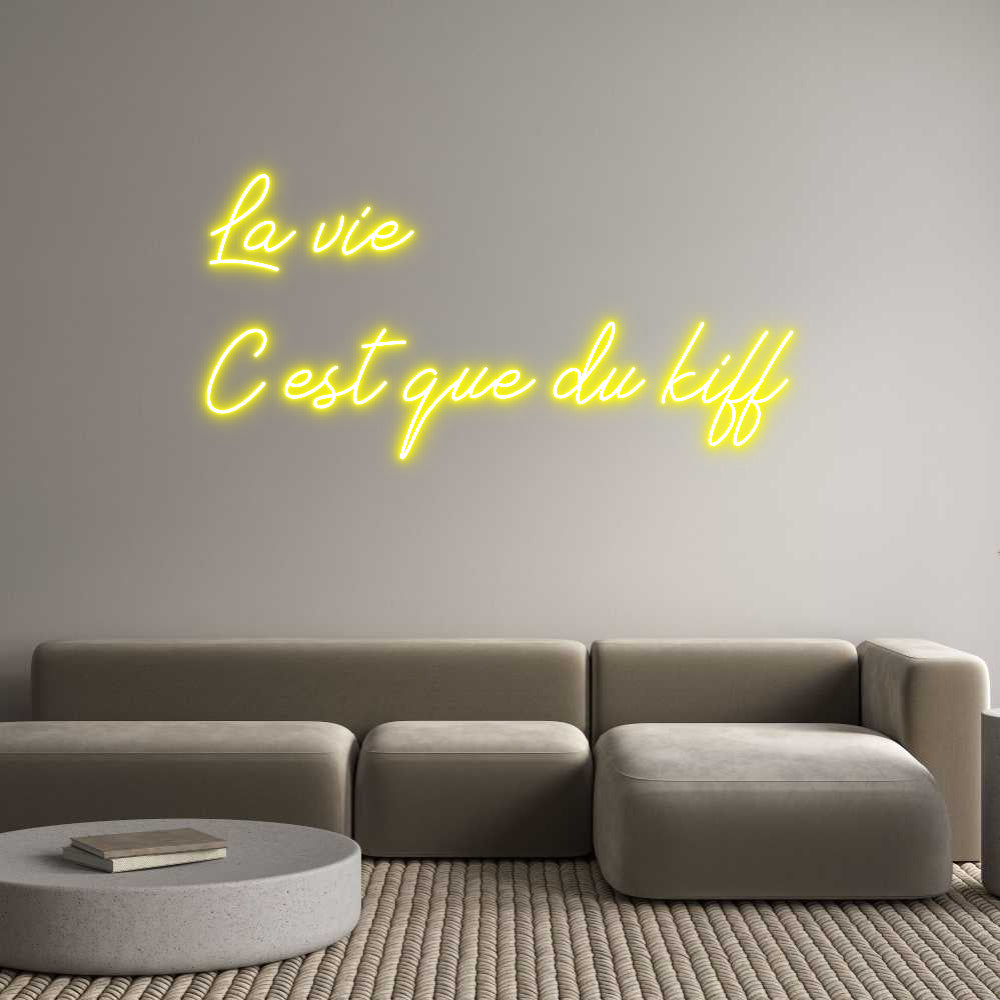 Néon personnalisé: La vi...