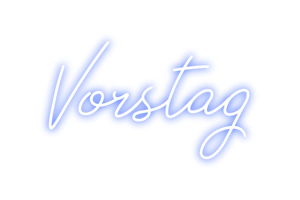 Néon personnalisé: Vorstag