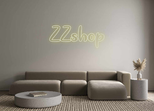 Néon personnalisé: ZZshop