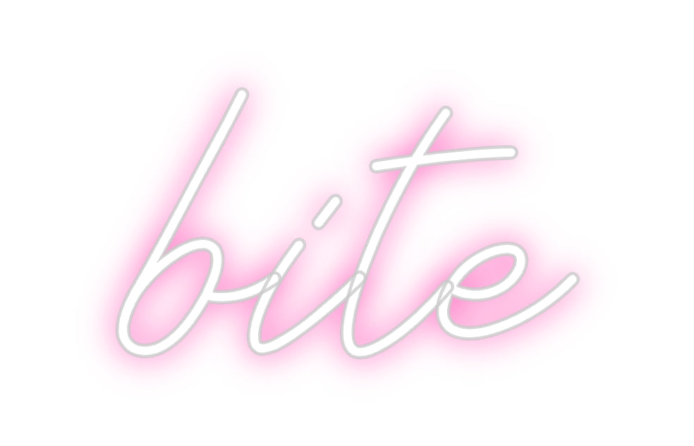 Néon personnalisé: bite